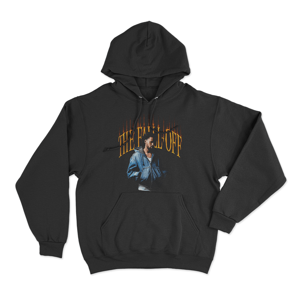 J Cole The Fall-Off Unisex Hoodie Black J Cole The Fall Off Unisex Hoodie Black