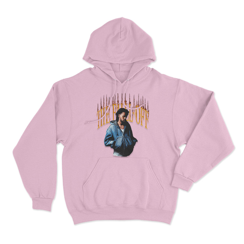 J Cole The Fall-Off Unisex Hoodie Pink J Cole The Fall Off Unisex Hoodie Pink