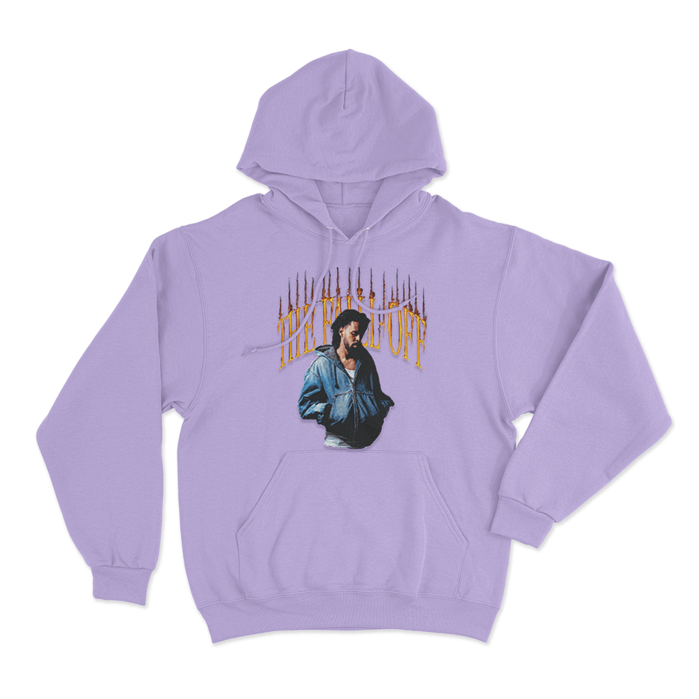 J Cole The Fall-Off Unisex Hoodie Purple J Cole The Fall Off Unisex Hoodie Purple