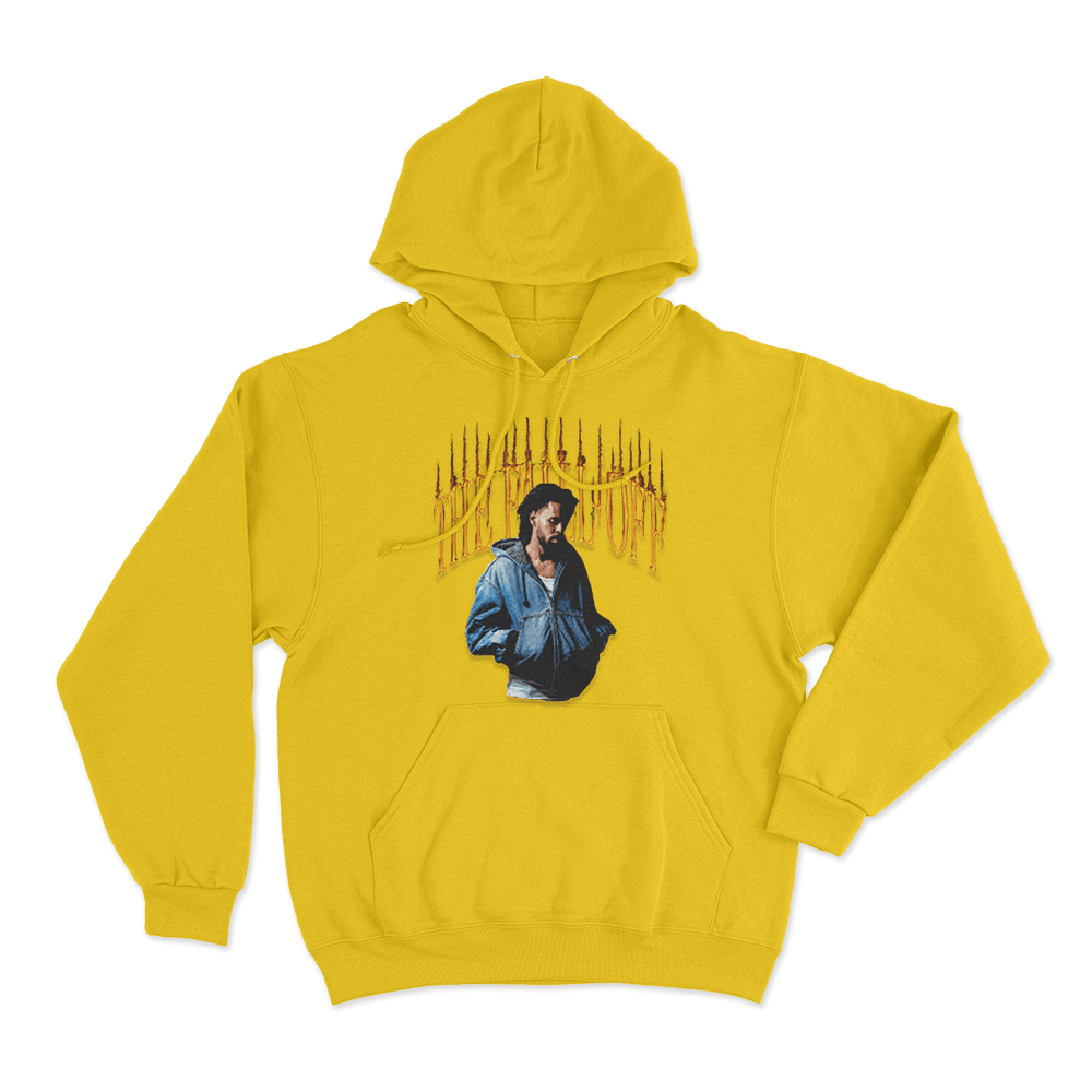 J Cole The Fall-Off Unisex Hoodie Yellow J Cole The Fall Off Unisex Hoodie Yellow