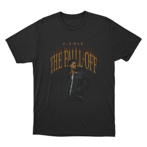 The Fall Off J. Cole Portrait Unisex T Shirt Black