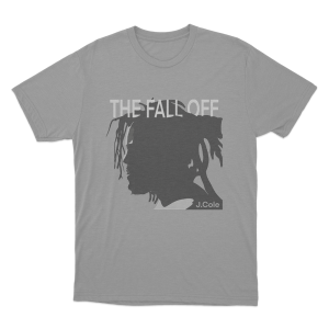 The Fall Off J. Cole Silhouette Unisex T Shirt Grey