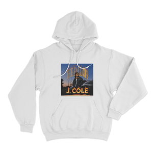 The Fall Off J. Cole Unisex Hoodie White