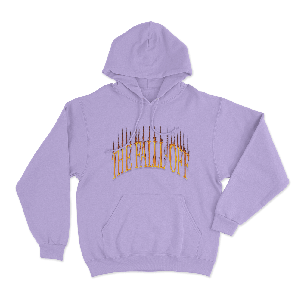 The Fall-Off Logo Unisex Hoodie Purple The Fall Off Logo Unisex Hoodie Purple