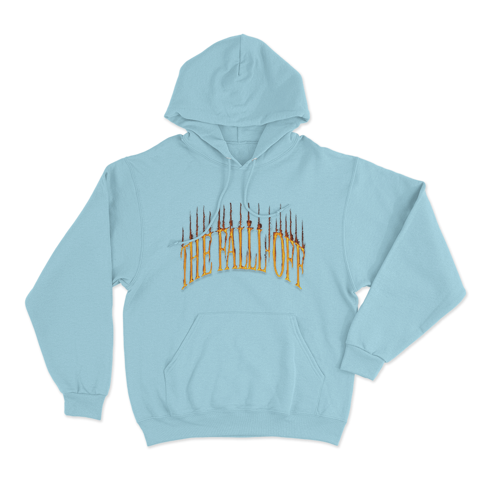 The Fall-Off Logo Unisex Hoodie Sky Blue The Fall Off Logo Unisex Hoodie Sky Blue
