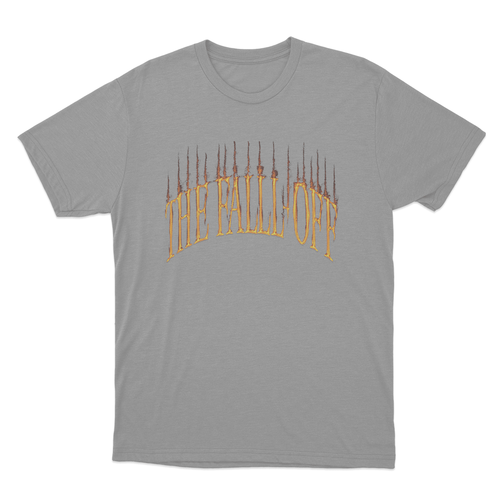 The Fall-Off Logo Unisex T Shirt Grey The Fall Off Logo Unisex T Shirt Grey