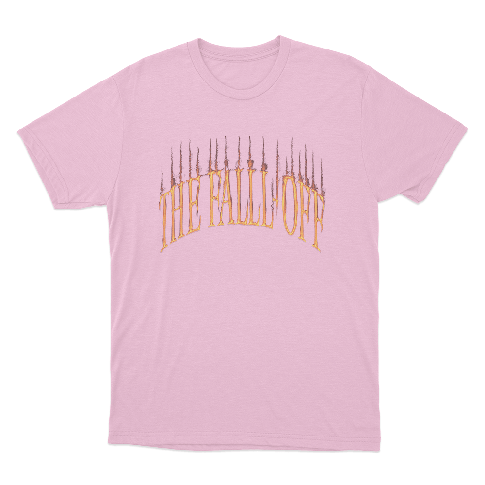 The Fall-Off Logo Unisex T Shirt Pink The Fall Off Logo Unisex T Shirt Pink