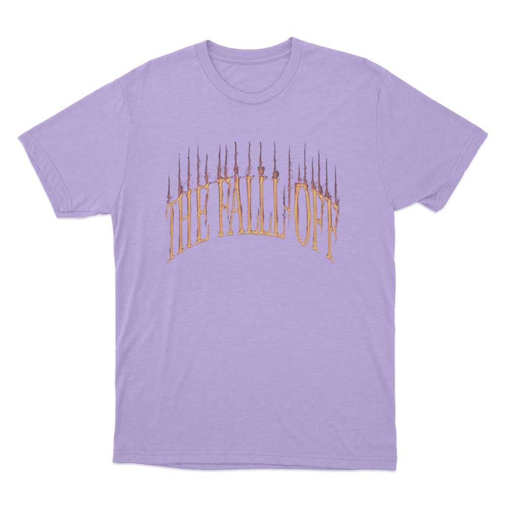 The Fall-Off Logo Unisex T Shirt Purple The Fall Off Logo Unisex T Shirt Purple