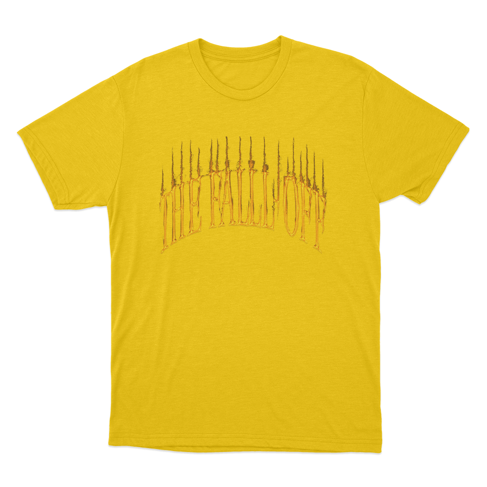 The Fall-Off Logo Unisex T Shirt Yellow The Fall Off Logo Unisex T Shirt Yellow