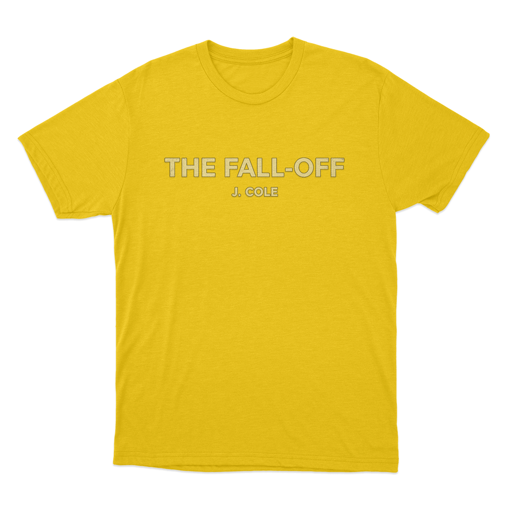 The Fall-Off Unisex T Shirt Yellow The Fall Off Unisex T Shirt Yellow