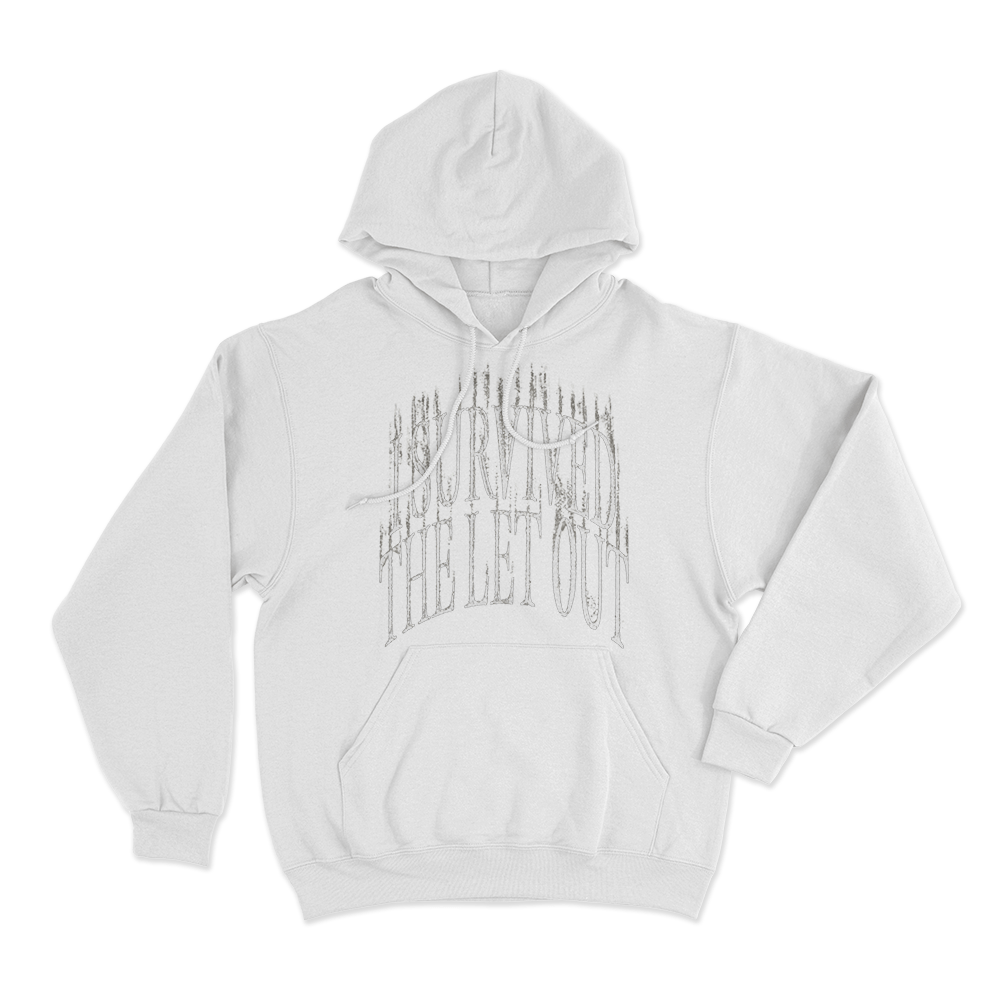 The Let Out Unisex Hoodie White The Let Out Unisex Hoodie White
